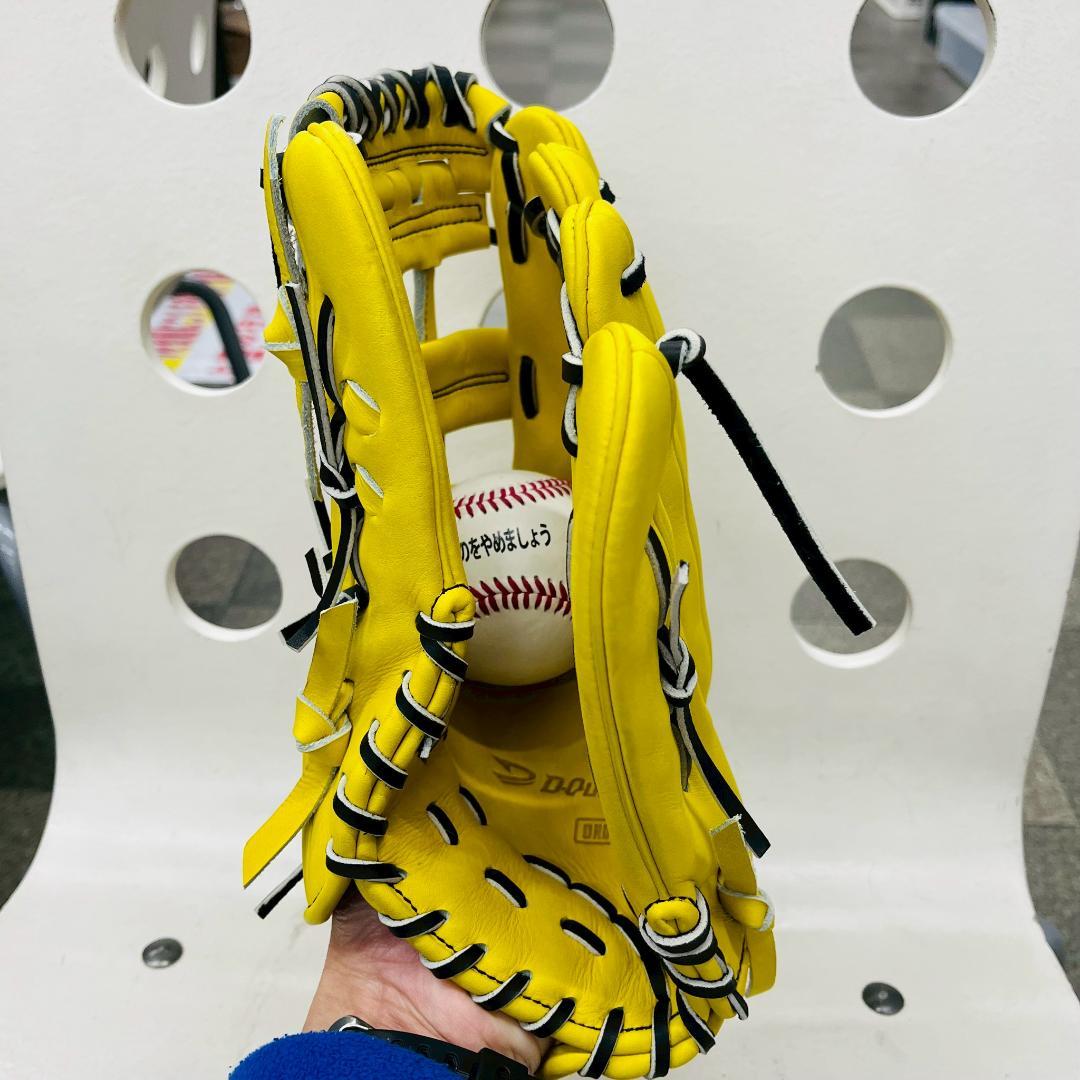 ディークエスト　DKO100　オーダーグラブ　硬式　外野手用　189型　型付け済