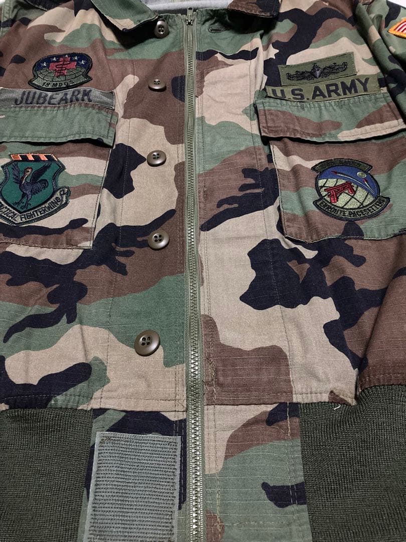 ジャングルファイティーグ　リメイクミリタリージャケット