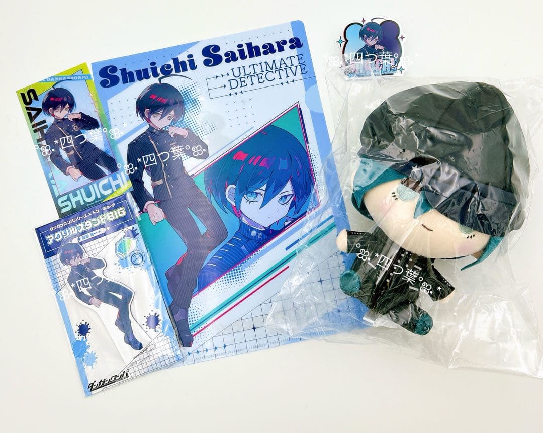 【匿名配送】ダンガンロンパ ドンキ アクスタ もちどる 最原 終一 5点セット