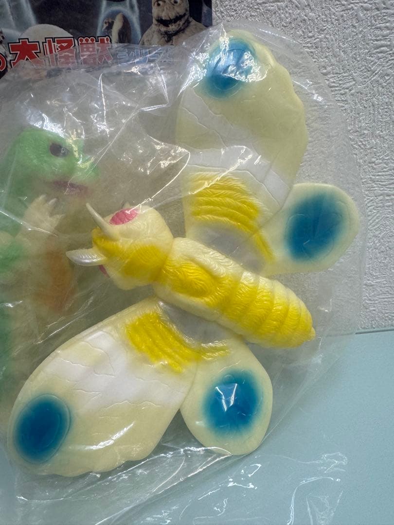 マーミット　モスラ対ゴジラセット　蓄光　怪獣天国ベビー　世紀の大怪獣　ゴジラ