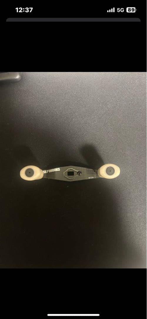 SLPカーボンクランクハンドル85mm slpノブ