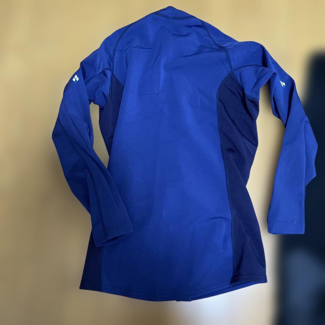 mont-bell ライト クリマプレンフルジップシャツ XLネイビータイツL