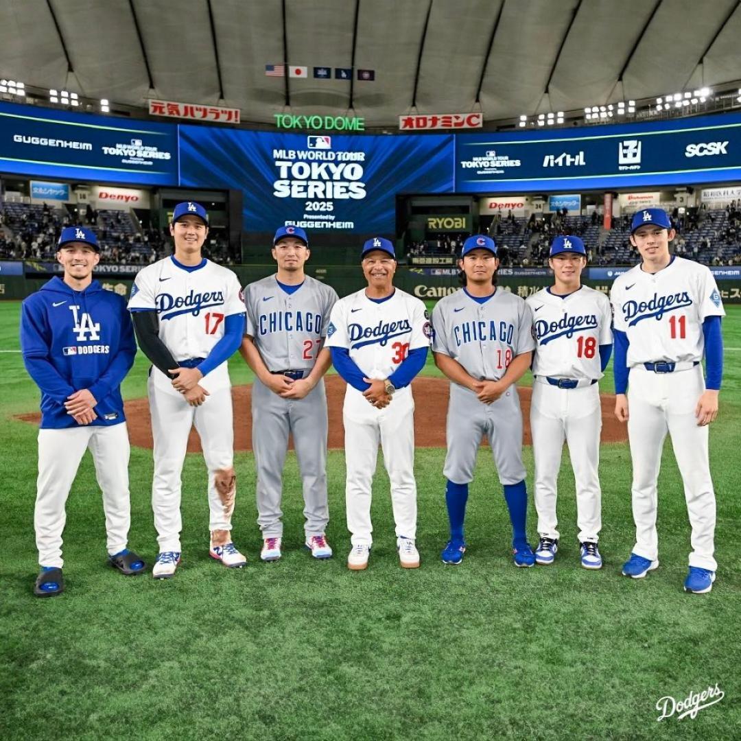 大谷翔平ドジャース東京開幕戦記念ホームNIKELIMITEジャージ♯34パッチ付