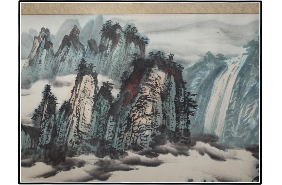 民間仕入れ品　　日本　時代肉筆掛け軸そ激安骨董品中国X1014C3-2