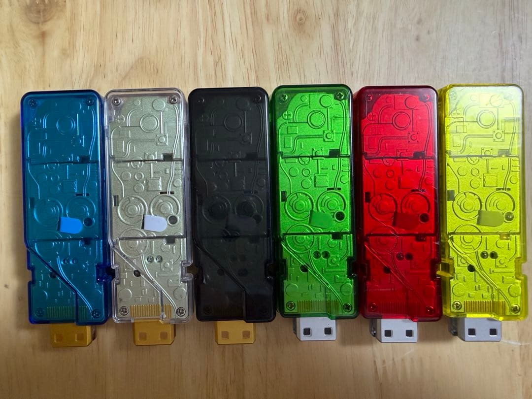 風CSMダブルドライバーver.2.0　ガイアメモリ6種