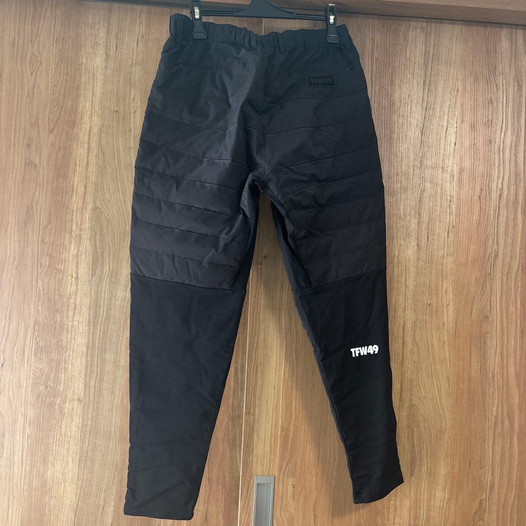 す*け様 TFW49 ダウン入りパンツ　黒　サイズL