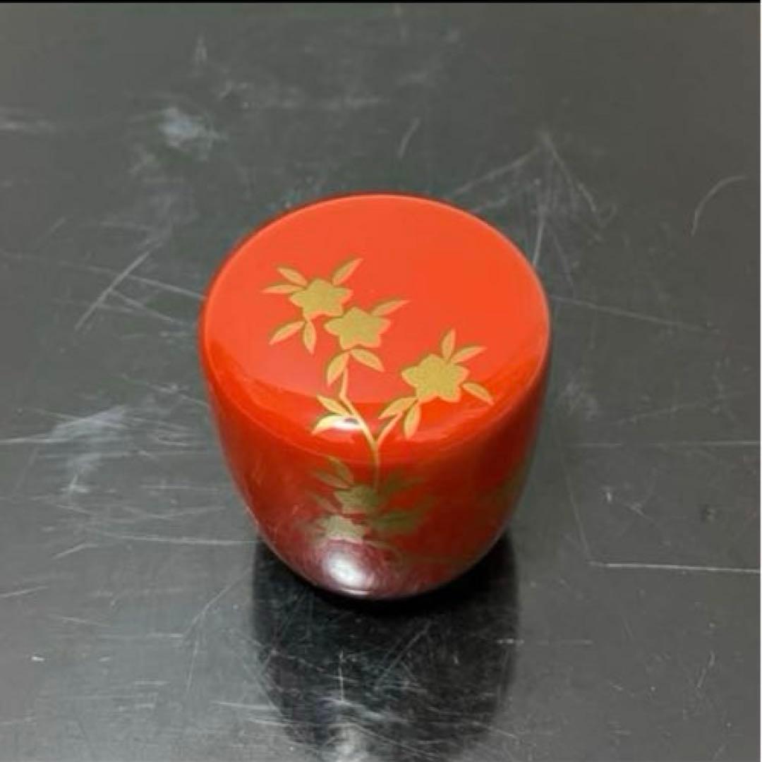 立雛蒔絵朱中棗　茶道具懐石茶碗鵬雲斎茶碗坐忘斎淡々斎即中斎而妙七事式水屋道具茶碗