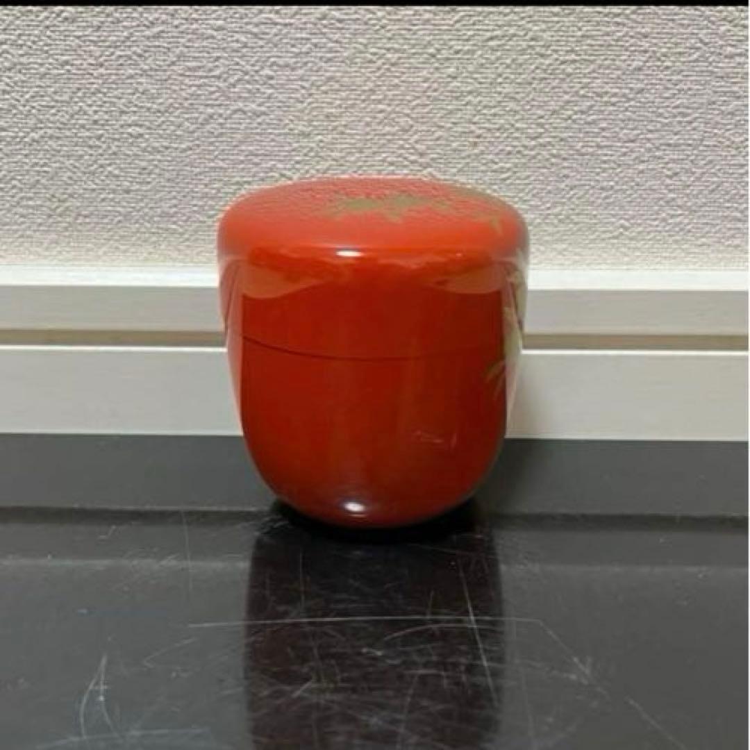 立雛蒔絵朱中棗　茶道具懐石茶碗鵬雲斎茶碗坐忘斎淡々斎即中斎而妙七事式水屋道具茶碗