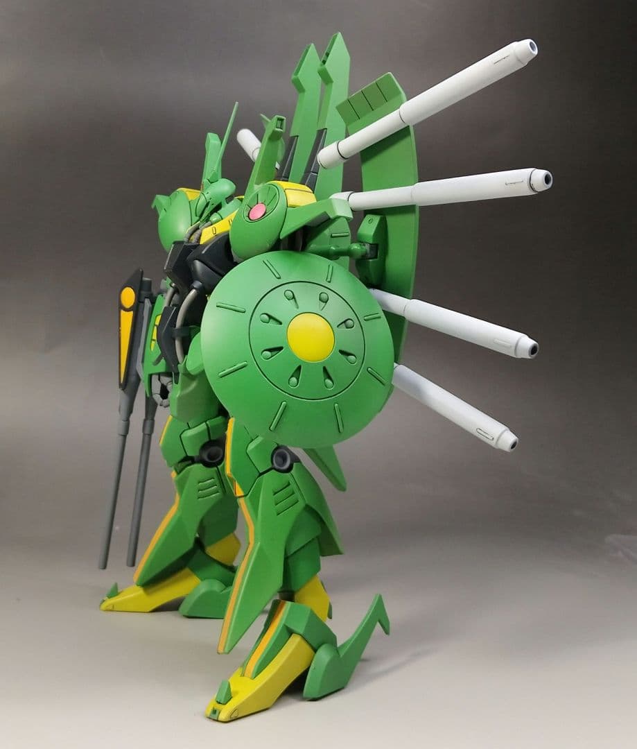 HG HGUC 1/144 パラス・アテネ 徹底 改修 全塗装 完成品 ベース付