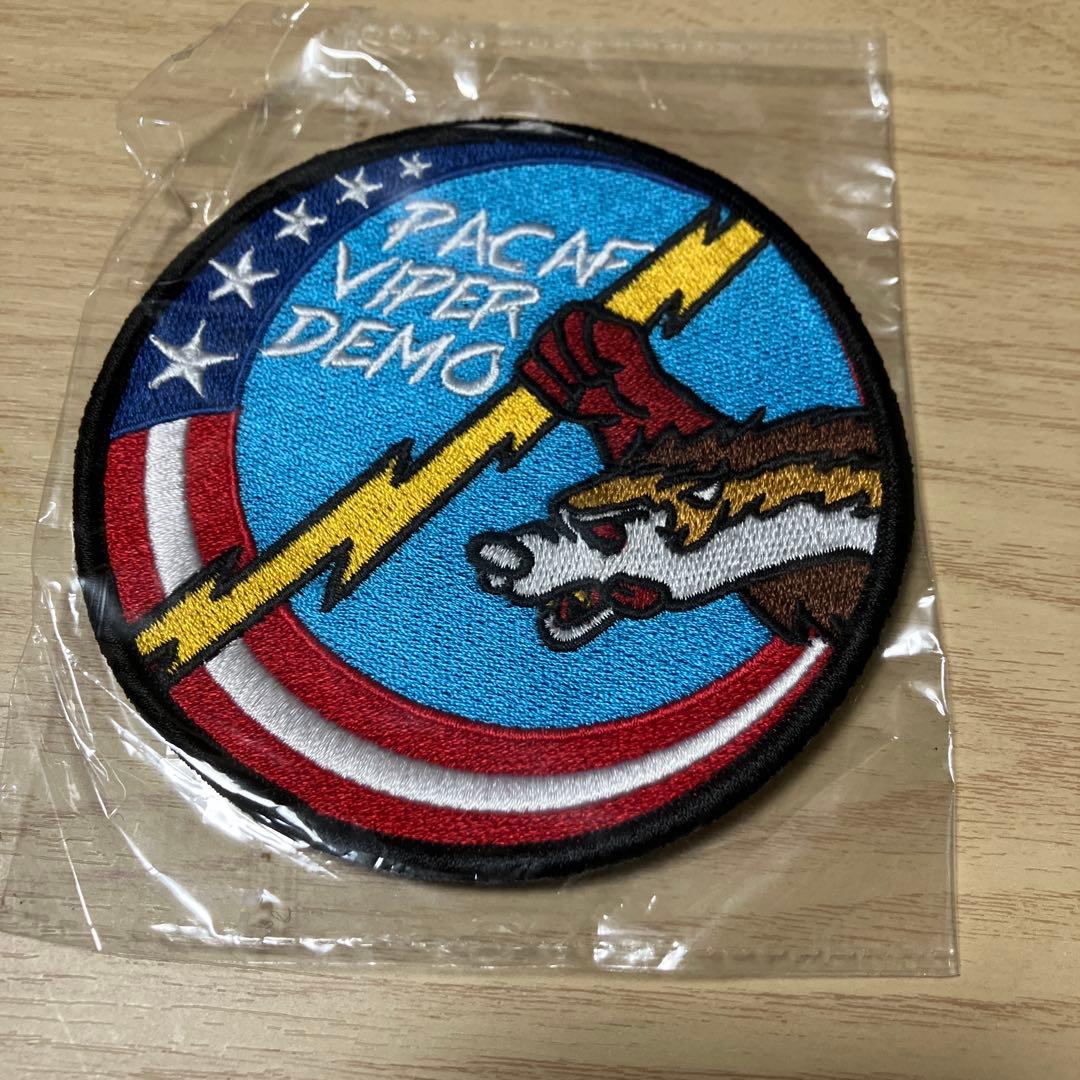 PACAF F-16デモチームの パッチセット