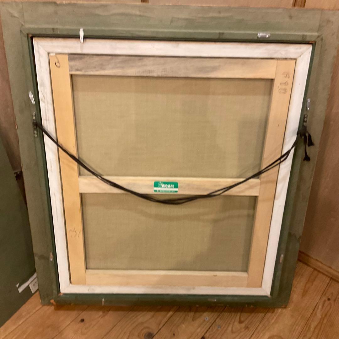 71cm×63cm！ルノワール「花を持つ少女」ルノアール 「雛菊を持つ少女」