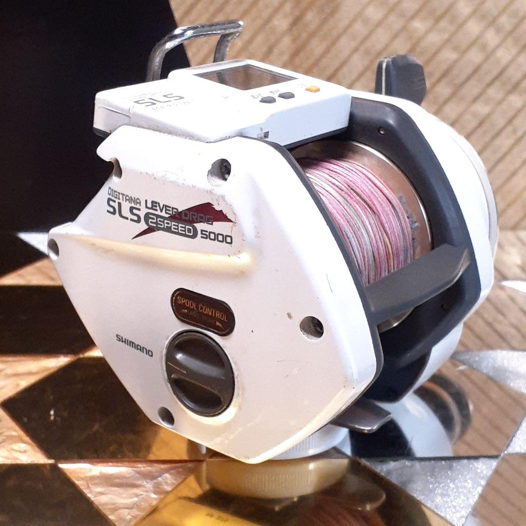シマノ デジタナ SLS レバードラグ 2スピード 5000 ベイトリール 船用