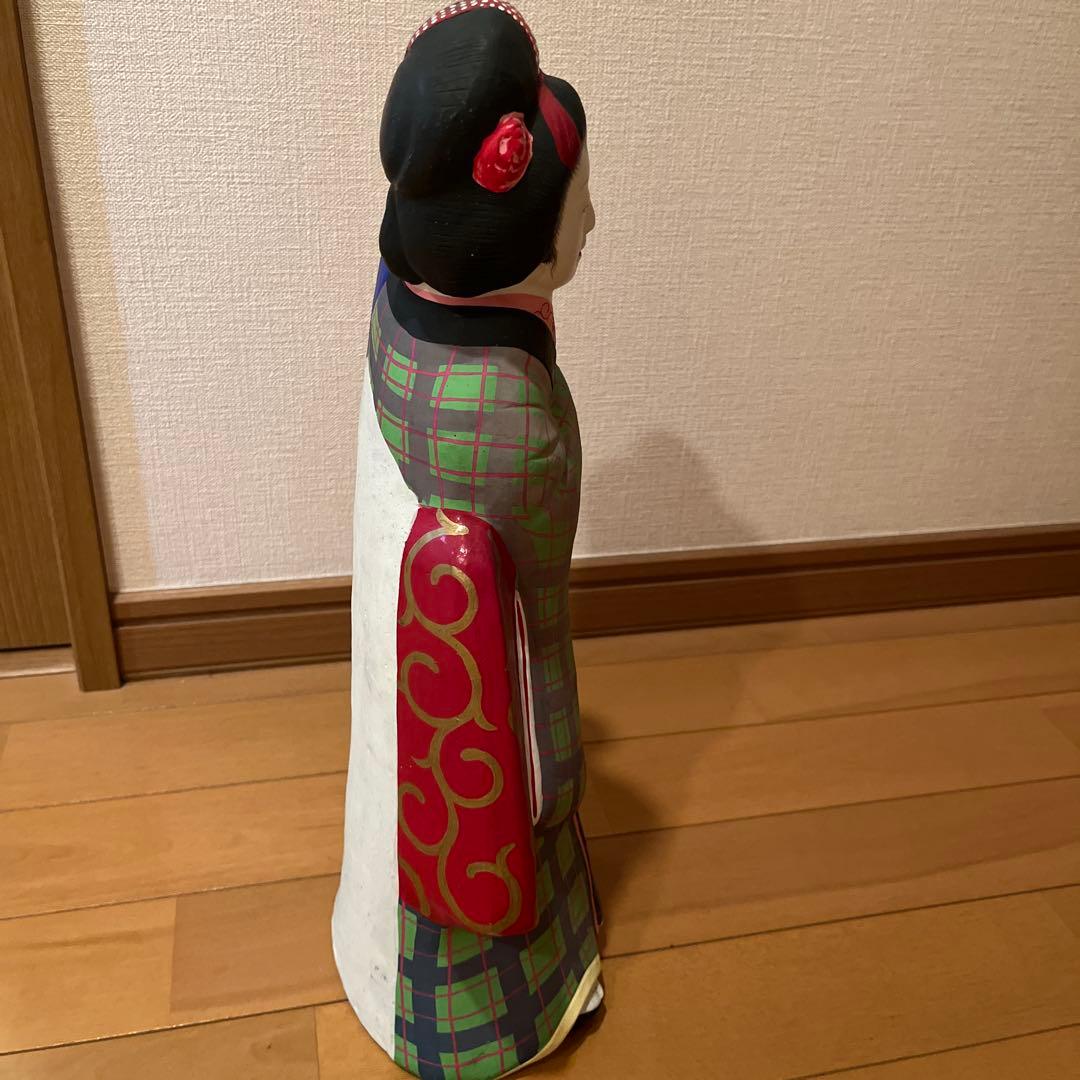 日本人形 女性と子供　郷土玩具