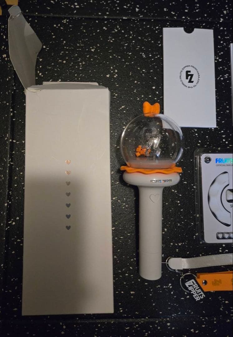 FRUITS ZIPPER ペンライト 鎮西寿々歌 カスタム付き