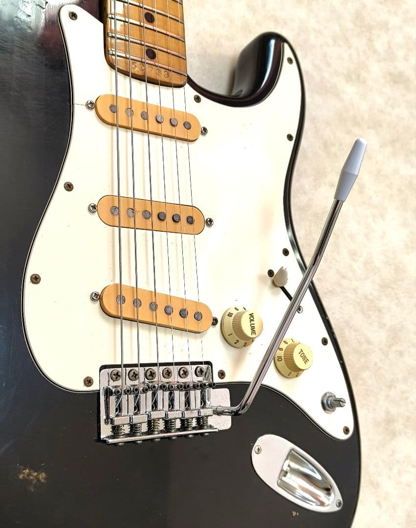 【メンテ済】FERNANDES FST-70 BK ハードケース付き ビンテージ