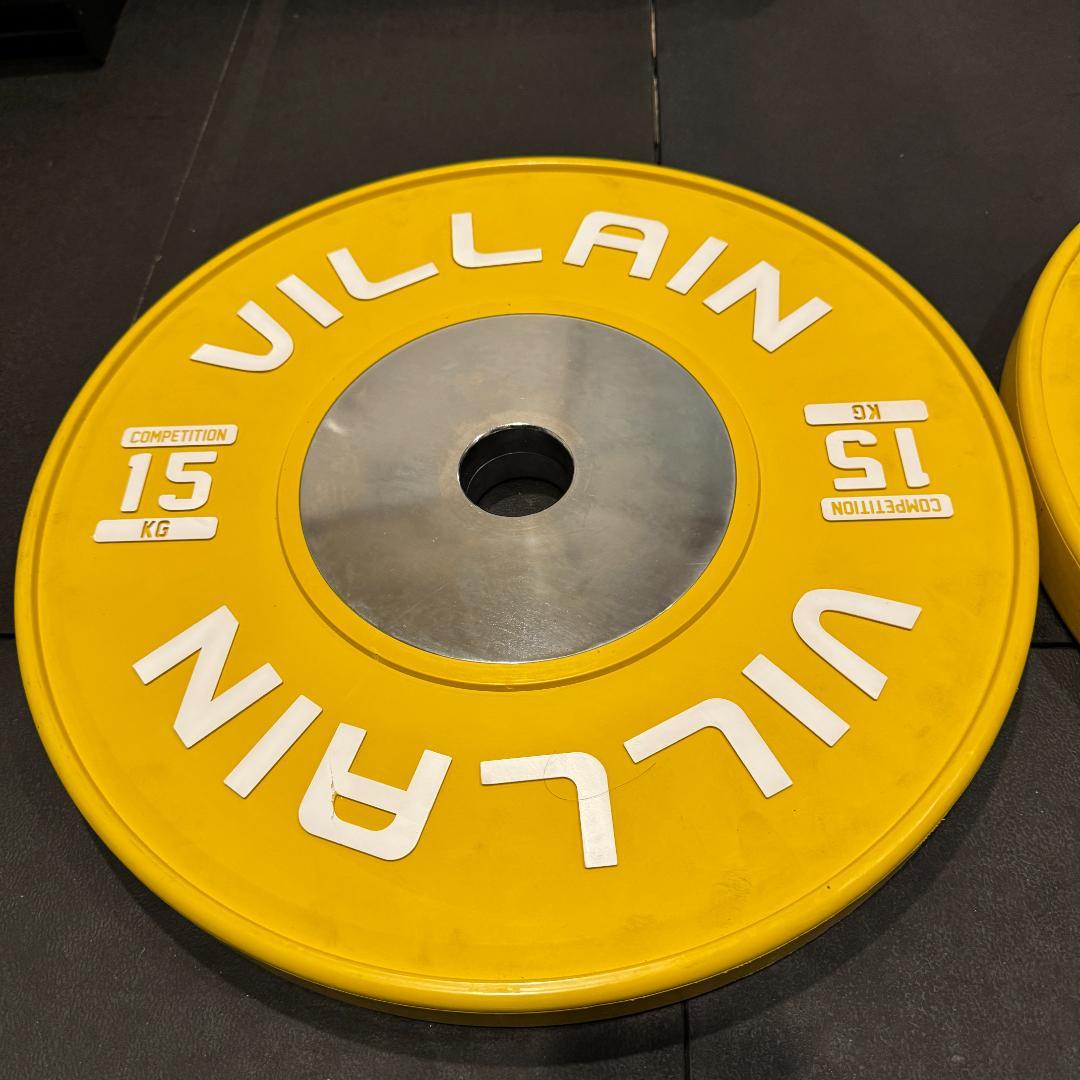 VILLAINヴィラン コンペティションバンパープレート2.0　120Kgセット