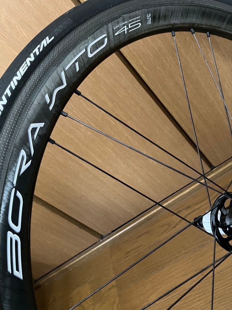 カンパニョーロ BORA WTO45 リムブレーキ ブライトラベル シマノフリー