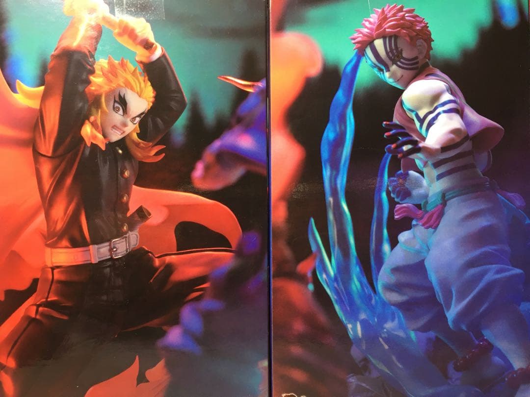 【未開封品】鬼滅の刃 あかざ れんごく クロスリンク フィギュア6個セット