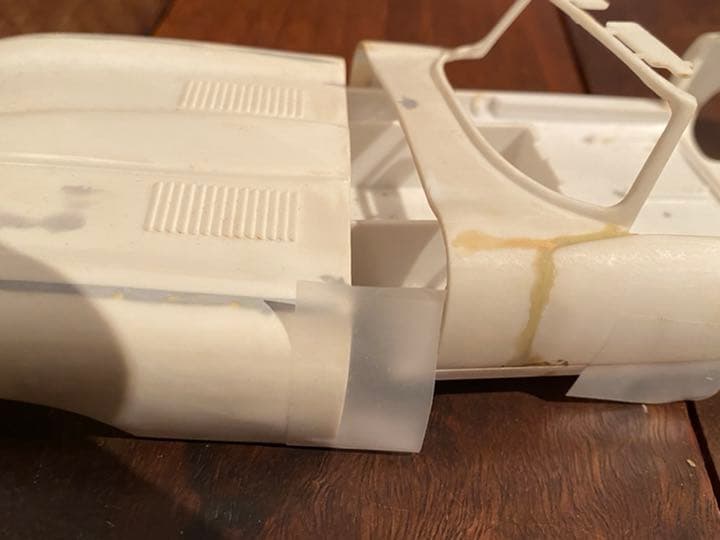 プラ大さま専用　エーダイ1/20 改造