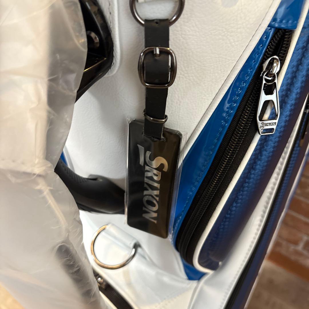 ‼️ダンロップ スリクソン キャディバック ホワイトブルー 新品未使用‼️