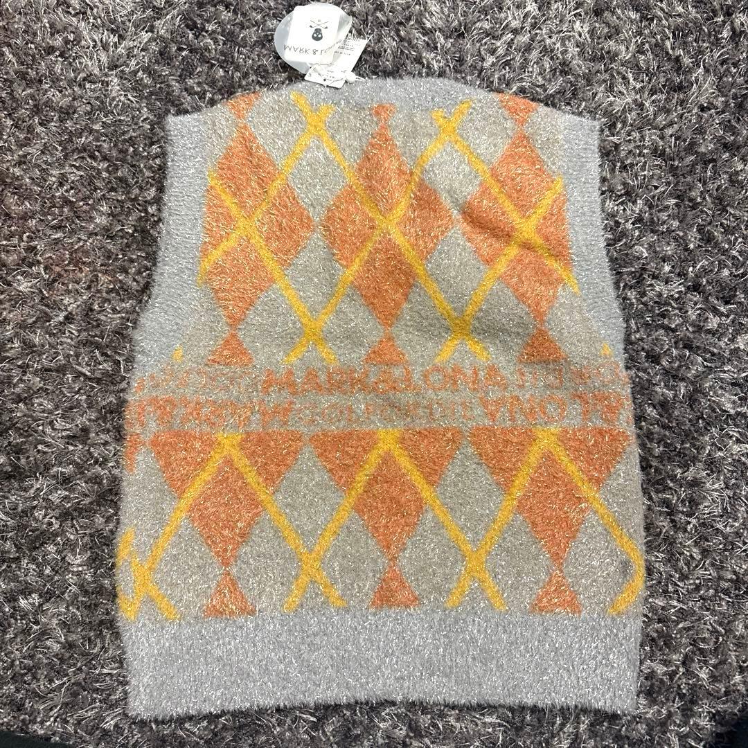 新品未使用　MARK & LONA ラメニットベスト