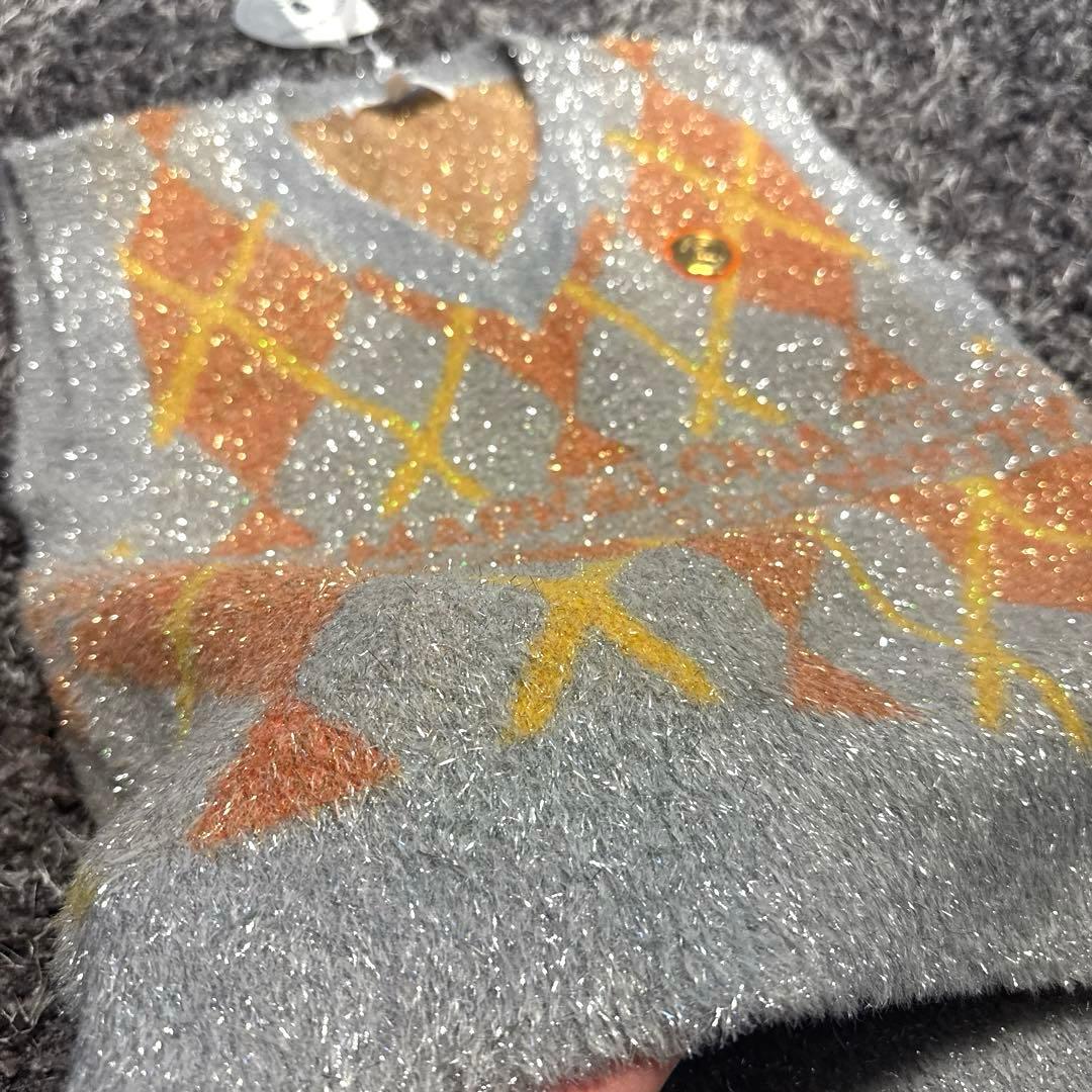 新品未使用　MARK & LONA ラメニットベスト