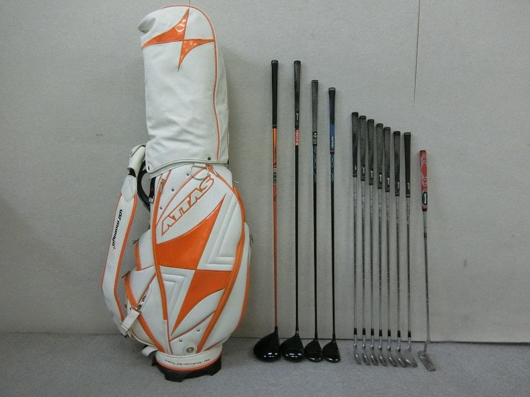 b716 初心者歓迎 スリクソン 等メンズゴルフ１２本セット※Ｄｒ２本入り