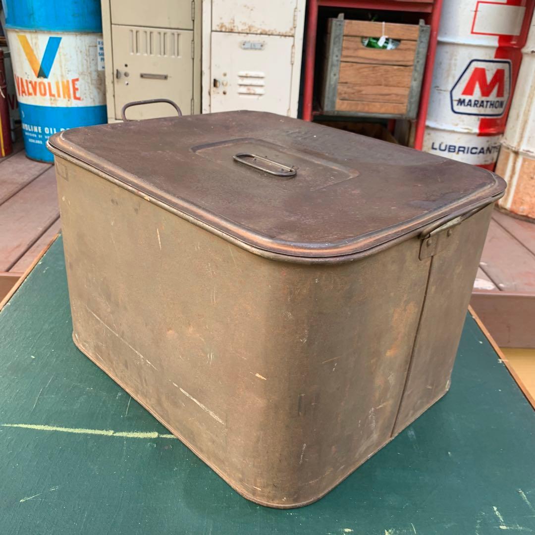 送料込！USA アンティークCOL-PAC メタルケース ボトルキャリア2点付