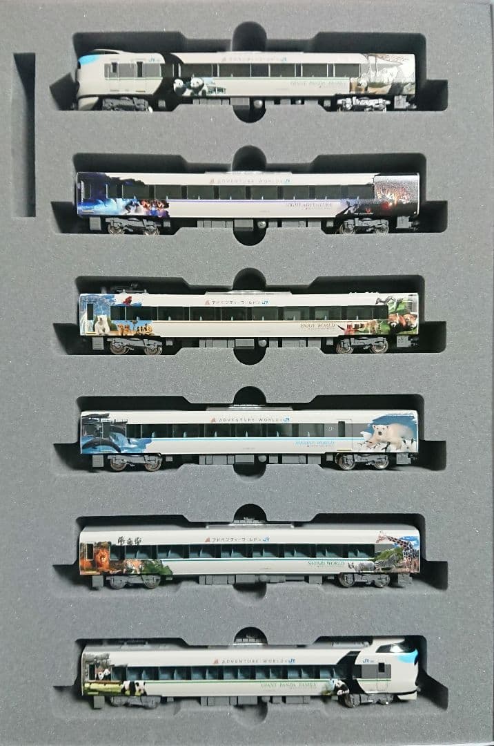 Nゲージ KATO 287系 パンダくろしお Smileアドベンチャートレイン