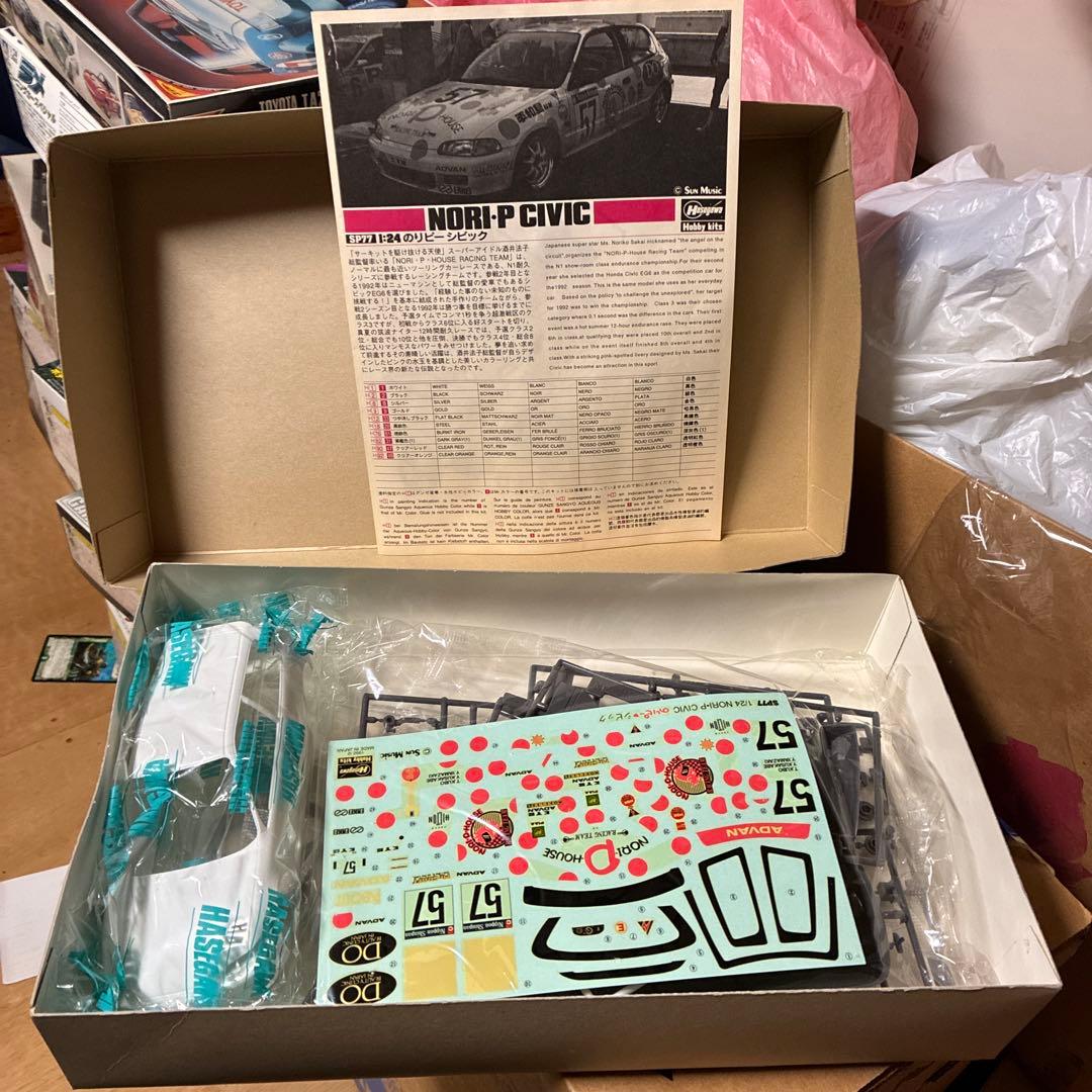 ハセガワホンダ シビック NORI P HOUSE レースカー絶版