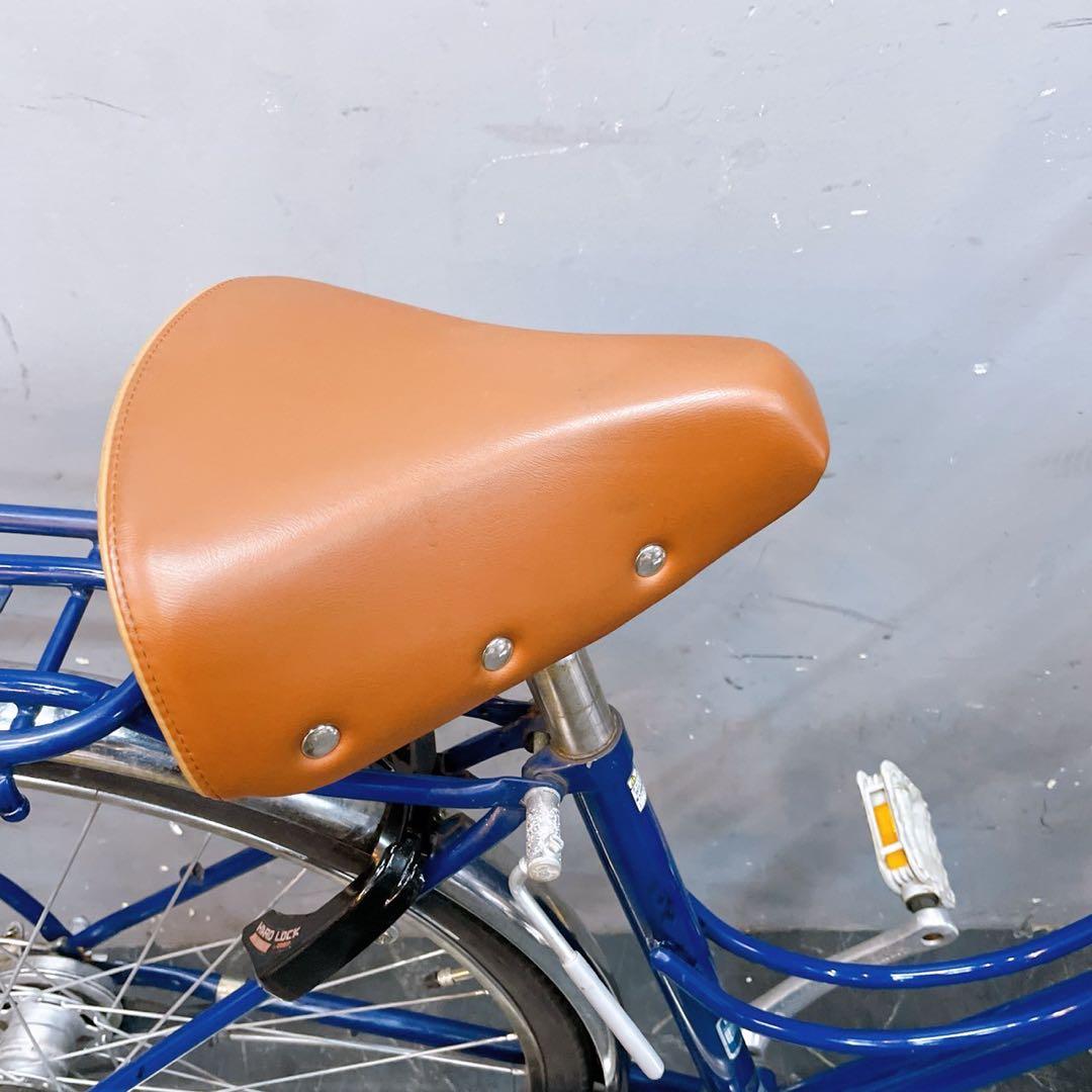 【970】《限定価格》一般車 シティー車 ブリヂストン cajuna ブルー