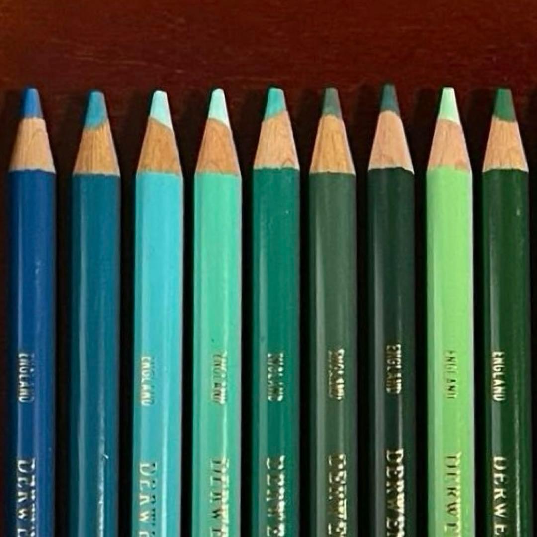 DERWENT ダーウェント ARTISTS アーチスト 色鉛筆72色 木箱