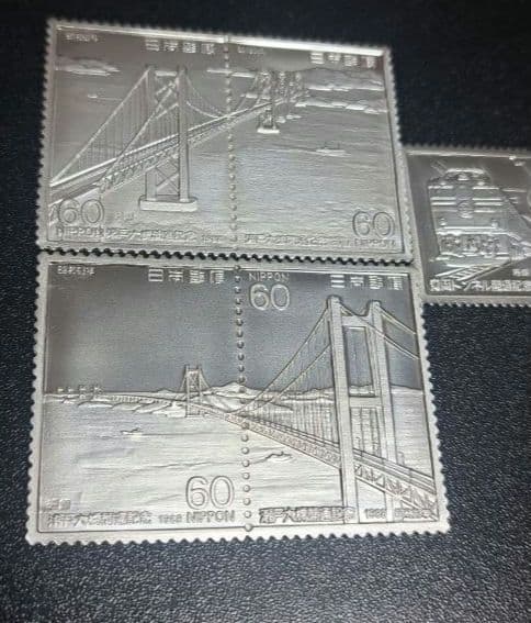 純銀レリーフ　極美品　3枚セット　日本製　限定品