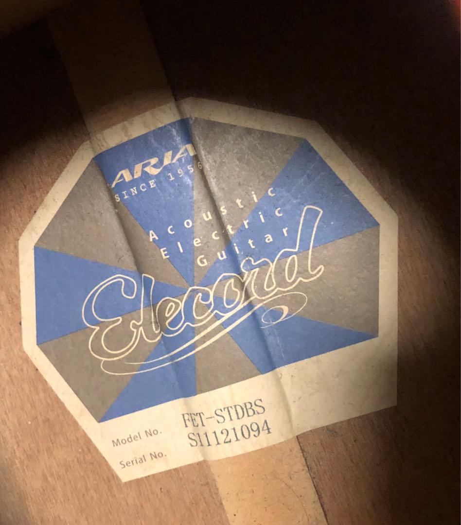 ARIA Elecord FET-STDBS エレアコ　ジャンク