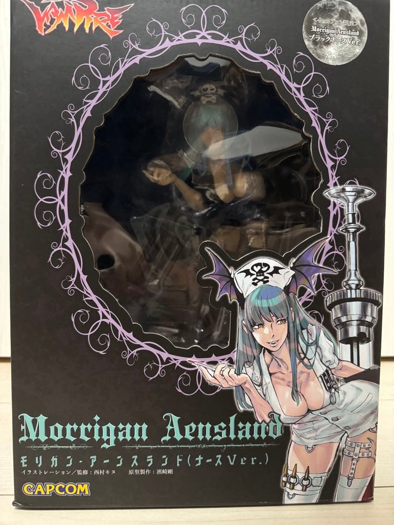 【開封品】イーカプコン限定 フィギュアビルダー モリガンブラックナースVer.