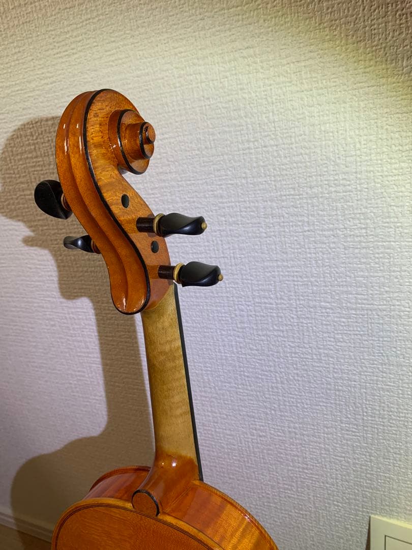 イタリア・クレモナ製　4/4バイオリン　Mauro Lucini 虎杢