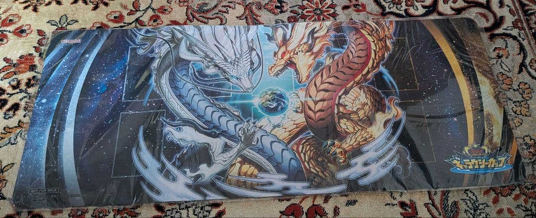 ギャラクシーカップ　天上之双輪龍　プレイマット