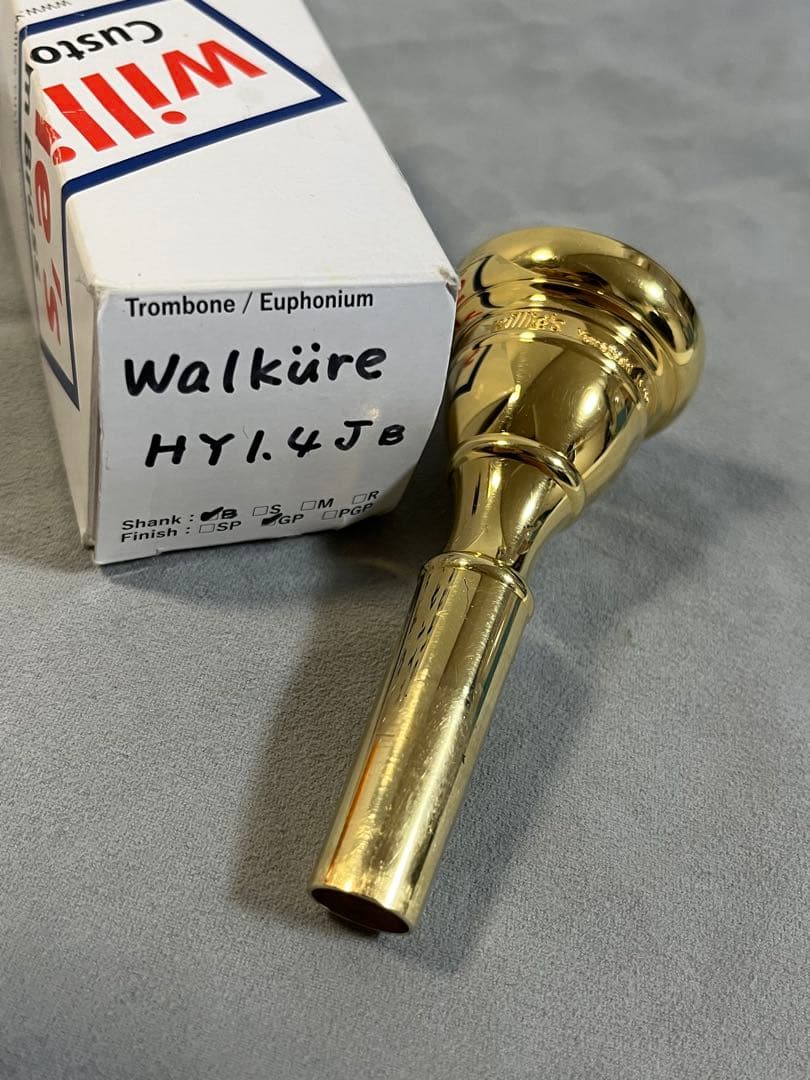 Walküre HY1.4J B バス トロンボーン マウスピース
