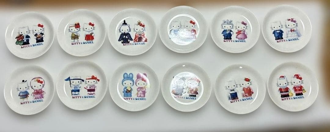 未使用 Hello kitty Daniel プレート12枚