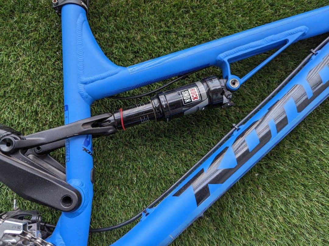 Kona マウンテンバイクフレーム 青 FSAクランクセット