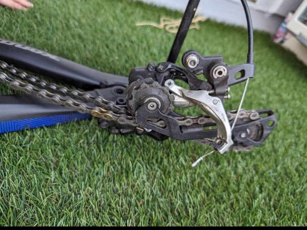 Kona マウンテンバイクフレーム 青 FSAクランクセット