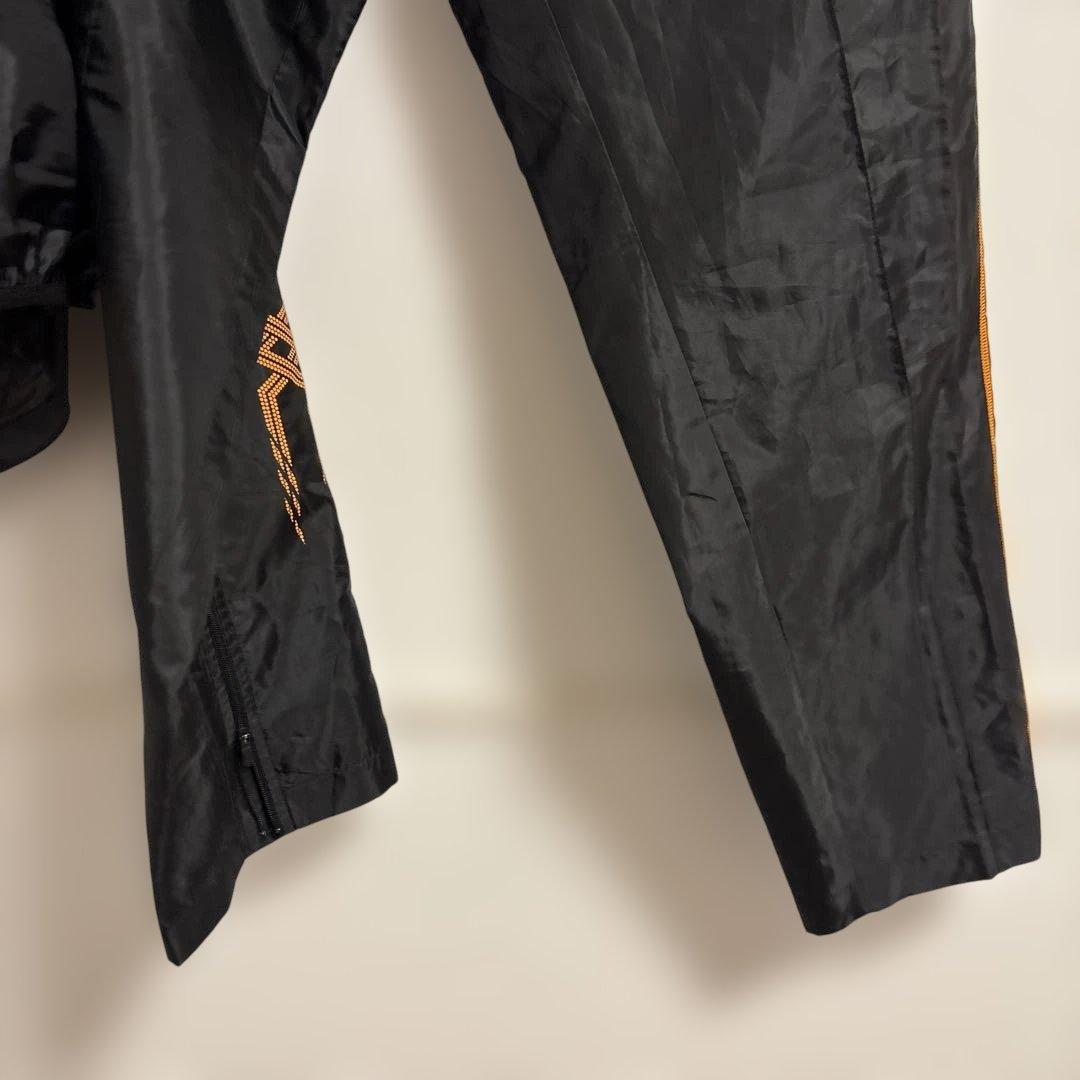 Mizunoジャージ上下セット S ブラック/オレンジ