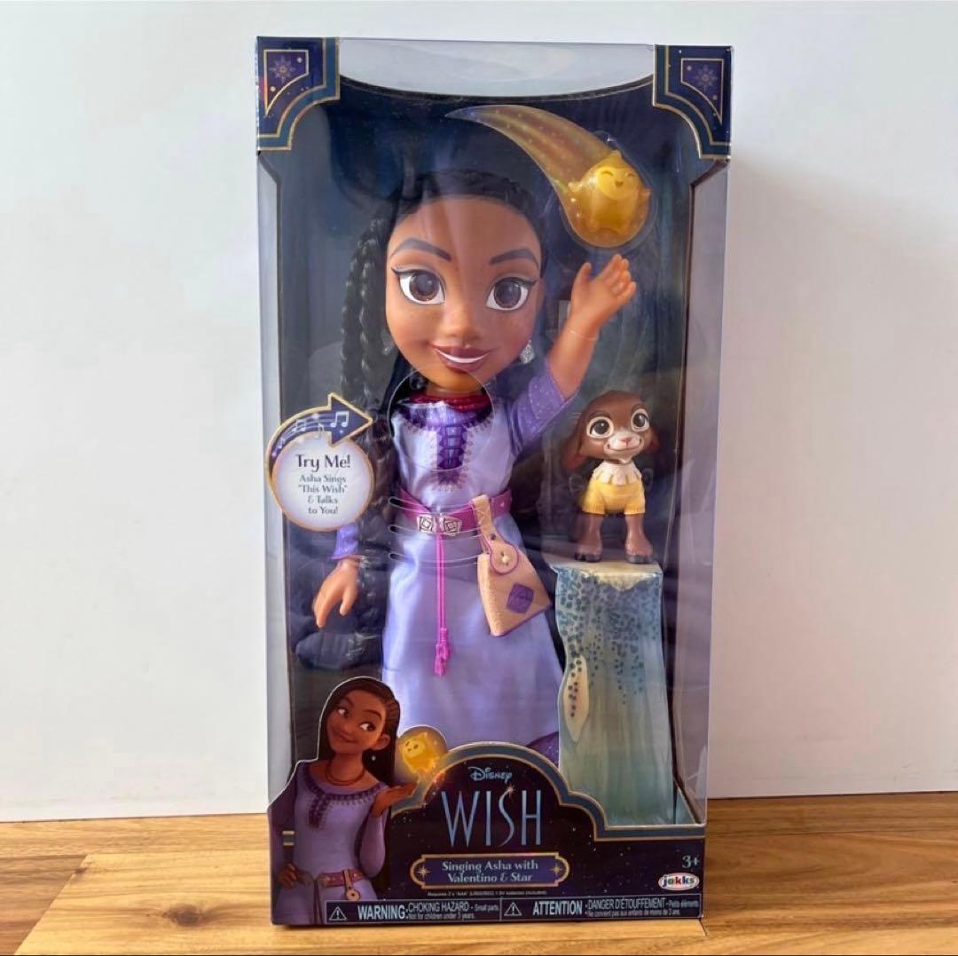 【新品未開封】ディズニー WISH アーシャ 歌う人形 トーキングドール ギフト