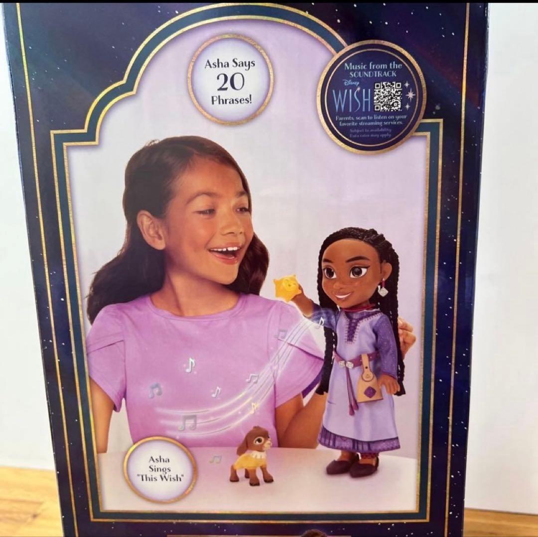 【新品未開封】ディズニー WISH アーシャ 歌う人形 トーキングドール ギフト