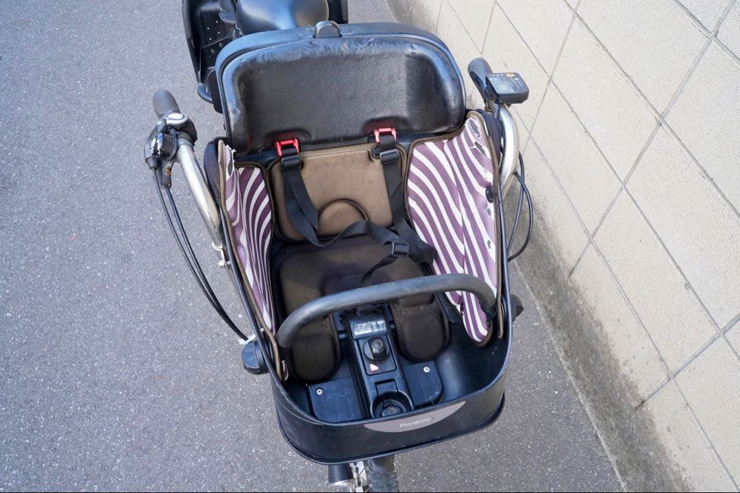 電動自転車 パナソニック ギュット 中古 子供乗せ アシスト 021803