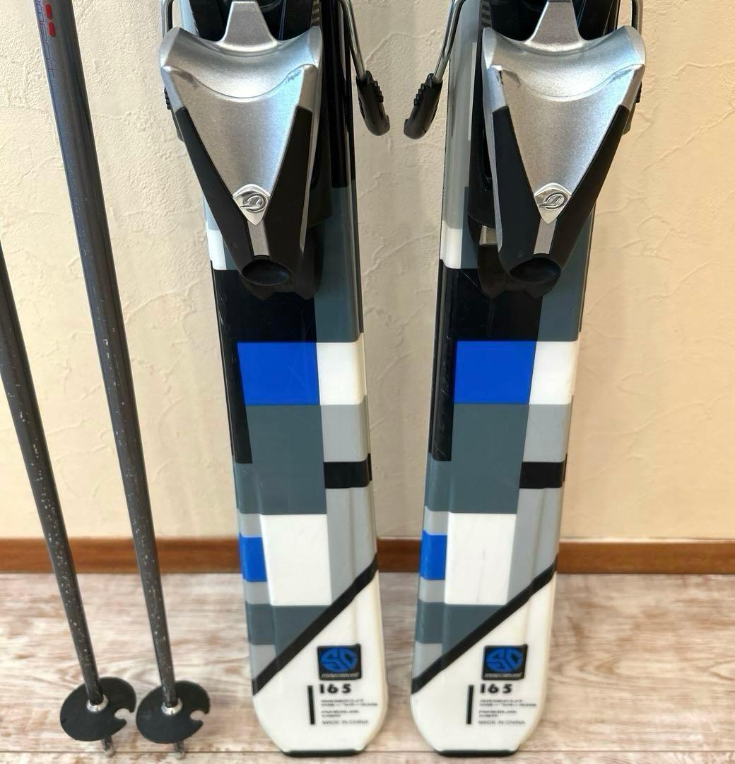 ◾️カービングスキーセット　スキー板165㎝　ブーツ27㎝　メンズ用　男性用