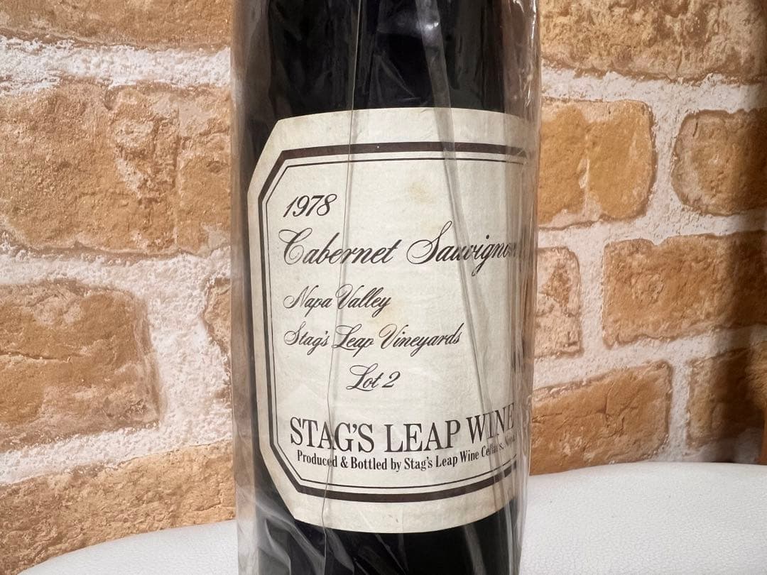 ヴィンテージワイン　ナパ　スタックスワイン　　1978
