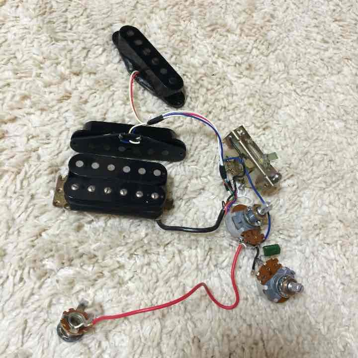 タルボから取り外しピックアップ