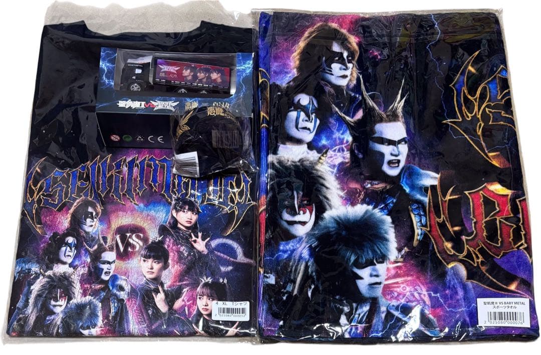 聖飢魔II vs BABYLライブグッズフルコンプセット