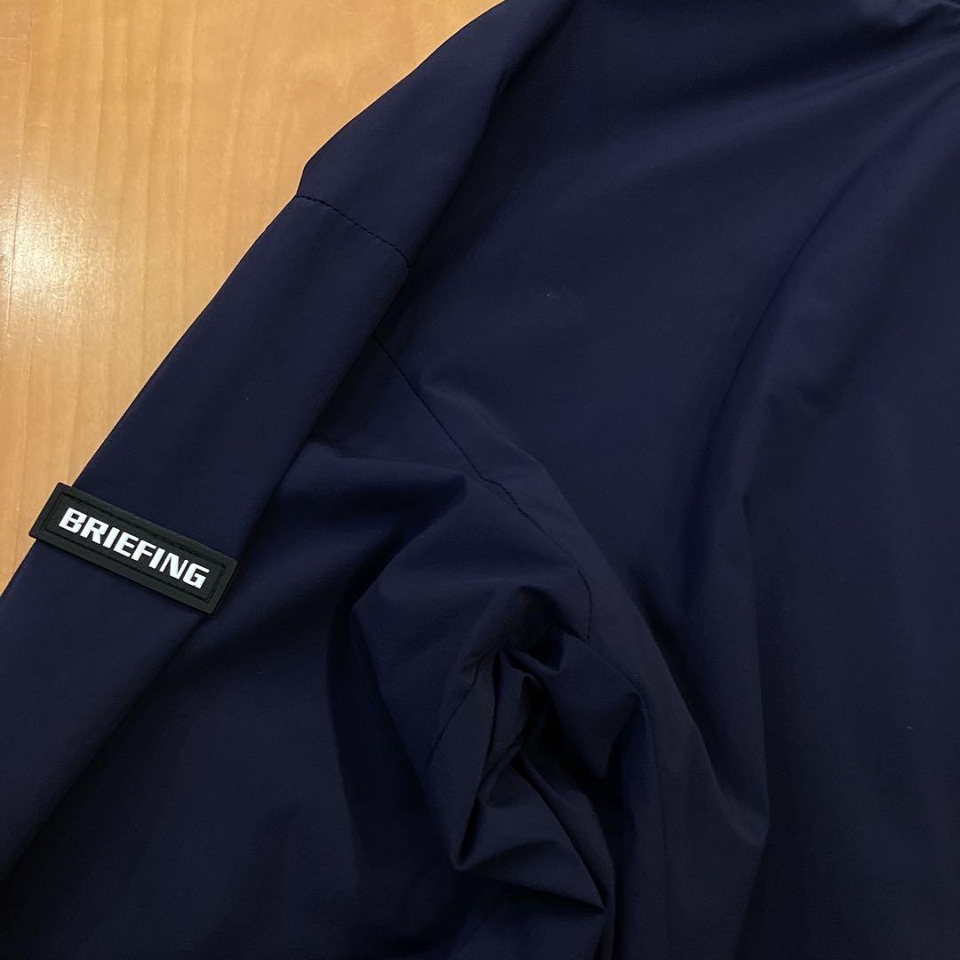新品　BRIEFING　正規品　MS WIND HOODIE ネイビーL
